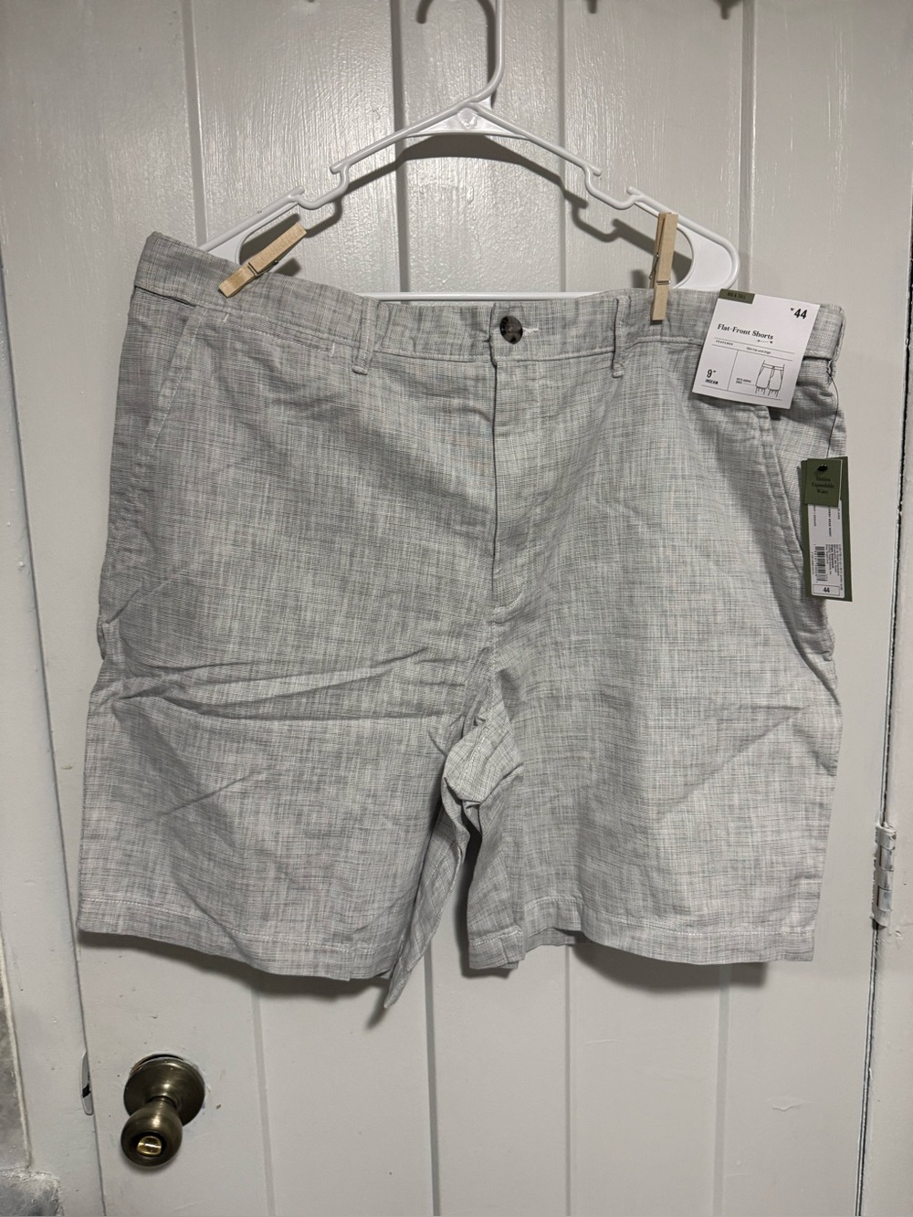 Goodfellow & Co Big & Tall Gray Flat Front Shorts Size 44 NWT